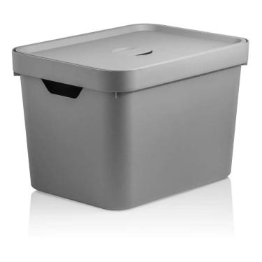 Imagem de Caixa Organizadora Multiuso Cube Com Tampa 18 Litros