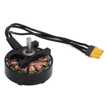 Imagem de SPYMINNPOO Motor Principal de Helicóptero RC, Peça de Reposição de Liga de Alumínio e Cobre para FlyWing BELL206 UH1, Leve, Alto Desempenho, Fácil Instalação