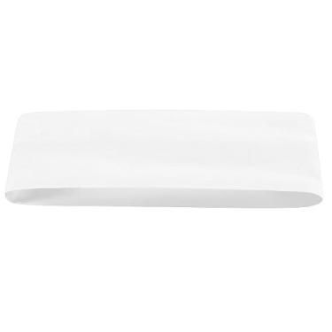 Imagem de Bandanas de ioga antiderrapantes para mulheres e homens - Faixa elástica que absorve o suor para fitness, academia e esportes - branca