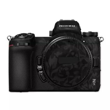 Imagem de Z 5 Película protetora para o corpo da câmera película adesiva para Nikon Z5 Vinil Wrap Film Mirrorless (Shadow Camo Black)