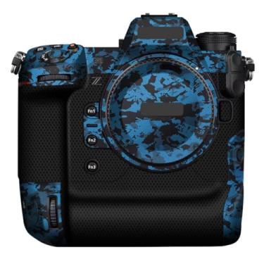 Imagem de Z 9 Adesivo de câmera anti-arranhões revestimento protetor de corpo película protetora capa para Nikon Z9 (azul cavaleiro)