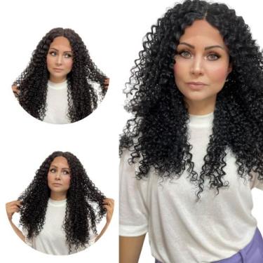 Imagem de Front Lace Fibra Orgânica Premium Cacheada Volumosa + Cap - bbless, Pr
