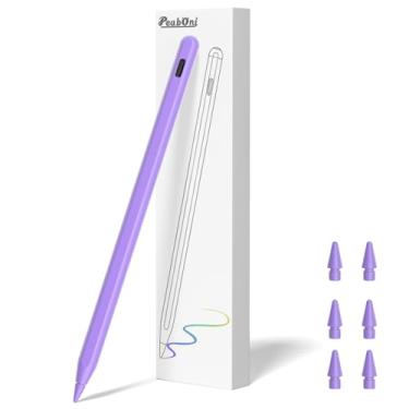 Imagem de Pencil 2ª geração para iPad 2018-2024 com carregamento magnético sem fio, compatível com Apple iPad Pro de 13 polegadas (M4)/12,9 polegadas/11 polegadas, iPad Air 6 (M2)/5/4/3, iPad mini 7 (A17 Pro)/6