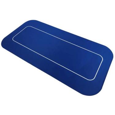 Imagem de Tapete de mesa de poker portátil Yuanhe 178x89 cm azul