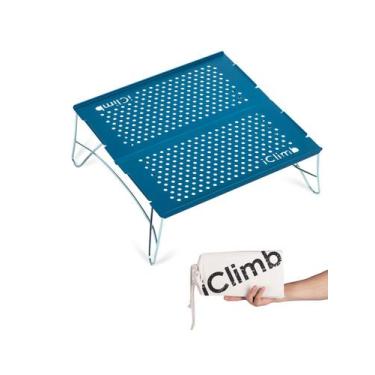 Imagem de Mesa iClimb Mini Solo Folding Ultralight 25x25cm azul