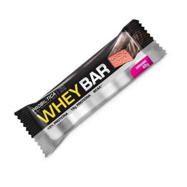 Imagem de Whey Bar High Protein - 1 unidade Morango - Probiótica-Unissex