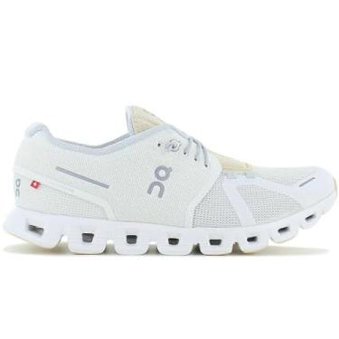 Imagem de On Tênis masculino Cloud 5, Marfim/Savannah, 40