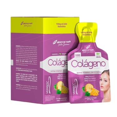 Imagem de Colágeno Verisol em Gel - 10 Sachês 25g Abacaxi com Hortelã - BodyAction-Masculino