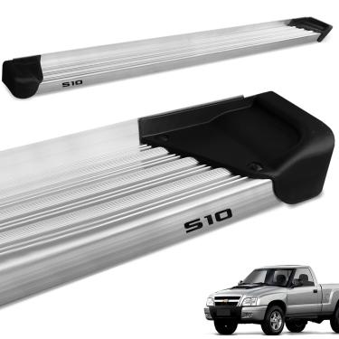 Imagem de Estribo Lateral S10 CS 1995 a 2011 Aluminio Natural A3