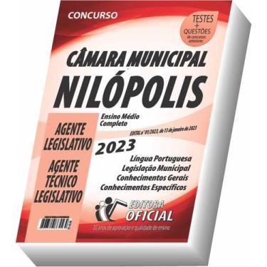 Imagem de Apostila Câmara De Nilópolis Rj - Agente Técnico Legislativo - Curso o