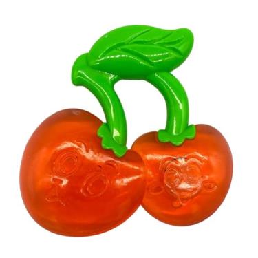 Imagem de Zoop Toys Mordedor Infantil Soft Cereja