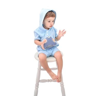 Imagem de Zip - Romper Macacão Azul Peixe 0-3 Meses Bebês