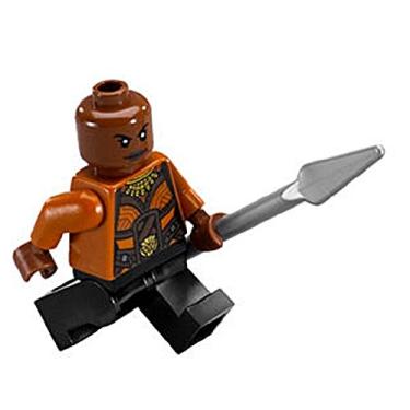 Imagem de LEGO Marvel: The Black Panther - Okoye Dora Milaje Minifigure 2018