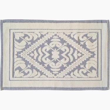 Imagem de Passadeira Cozinha, Tapete Avulso 50x80cm Banheiro Cozinha Sala AlgodãO Macio LaváVel Na MáQuina Diversas Cores(Cinza)