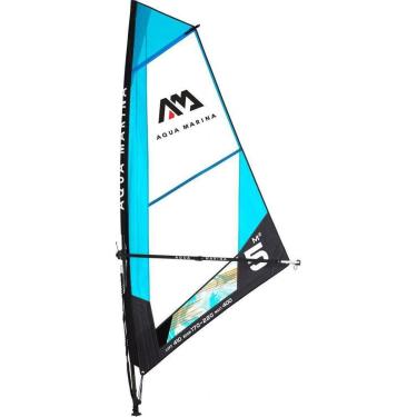 Imagem de Prancha Stand up  Blade Windsurf  - Vela 5 m² Aqua Marina - Com Bomba, Mochila, Quilha, Leash .-Unissex