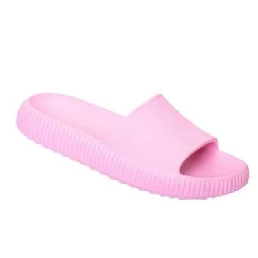 Imagem de Chinelo Feminino Nuvem 100% EVA Premium Ortopédico Ultra Confortável (Rosa Bebê, BR, Adulto, Faixa Numérico, 33, 34)