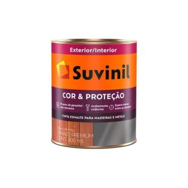 Imagem de Tinta Esmalte Premium Cor & Proteção Brilhante Branco 900ml - Suvinil