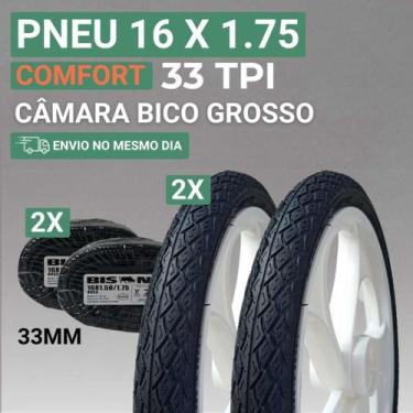 Imagem de Pneu Aro 16 Bicicleta Infantil Pneu Bicicleta Aro 16 Pneu de Bicicleta