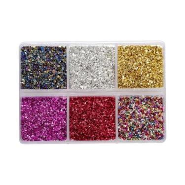 Imagem de Pedras De Vidro Trituradas De 30g Para Preenchimento De Resina, Pedra 