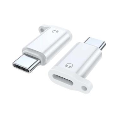 Imagem de Adaptador De Fone De Ouvido Tipo C Para Lightning, Conversor USB C Mas