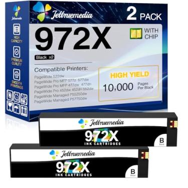 Imagem de Pacote de substituição de cartuchos de tinta 972xl para hp 972