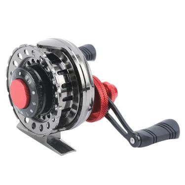 Imagem de Molinete de Pesca Todo Metal com Alto Arrasto Roda Spinning Potência Bobina Suave e Estável Acessório