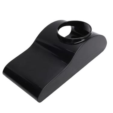 Imagem de aqxreight Aquário Subterrâneo Túnel Plástico Aquário Subterrâneo Esconderijo Caverna para Peixes Camarão Decoração do Tanque de Peixes (Preta)