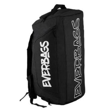 Imagem de Mala Mochila Viagem Passeio Esportivo Treino Fitness Academia Esporte Espaçosa Grande-Unissex
