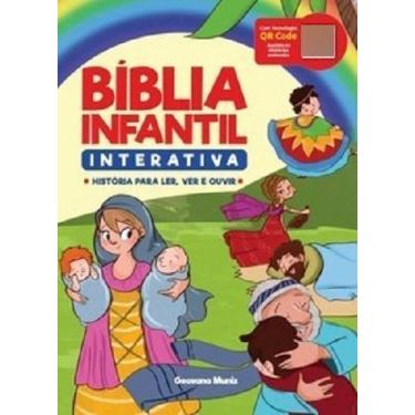 Imagem de Bíblia Infantil Interativa: Histórias para Ler, Ver e Ouvir Sortido - 