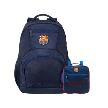 Imagem de Kit Escolar Barcelona Mochila Costas + Lancheira Térmica - Xeryus
