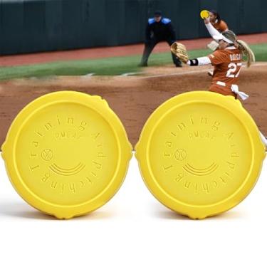 Imagem de Spin Right Softball Spinner Fastpitch, equipamento de treinamento de softbol de 30,5 cm para arremessador de arremessador, equipamento de auxílio de treinamento para prática esportiva softballs e