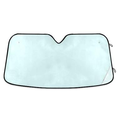 Imagem de Para-brisas ciano claro para carro, persianas de janela de carro, proteção solar para carro, caminhão, SUV