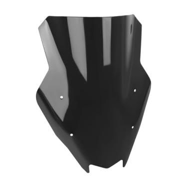 Imagem de WORLDMOTOP Para-brisas de substituição de para-brisas de motocicleta para Kawasaki NINJA1100 SX 2025 NINJA1000 SX 2021-2025 Z1000SX 2017-2020 PC para-brisas bolha dupla (preto)
