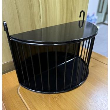 Imagem de Alimentador de feno de porquinho-da-índia com armação de metal, alimentador de feno para coelho, cobaia, chinchila