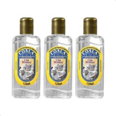 Imagem de Kit 3 Limpadores Perfumado Coala Chá Branco 120ml. Cheiro Agradavel