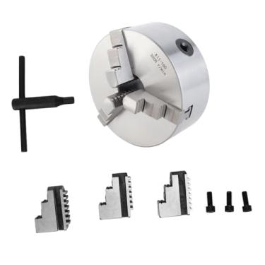 Imagem de Hilitand Auto -centralização Torneira Chuck Metal 3 Jaw Kit de Alta Resistência Com Chave para Trabalhar Madeira (K11-160)