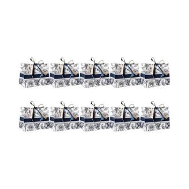 Imagem de Sacolas De Papel Florais Com Fita Para Embalagem Transfronteiriça De R