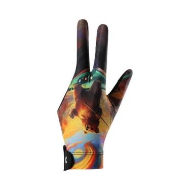 Imagem de Luvas De Bilhar De Silicone Respirável Com 3 Dedos, Antiderrapantes, R