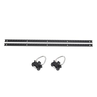 Imagem de Tumukiw Para INEOS Grenadier Accessories 2020-2024 2025+ porta / porta-malas L trilhos prateleiras de rack, trilhos de expansão multifuncional de liga de alumínio cinto utilitário (porta-malas)