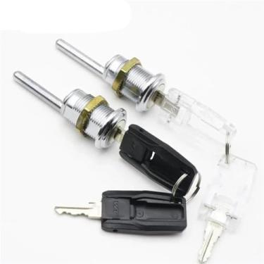 Imagem de Fechadura de gaveta de armário com 2 chaves diferentes para caixa de correio, caixa de ferramentas MMS352, 1 peça (nº 1)