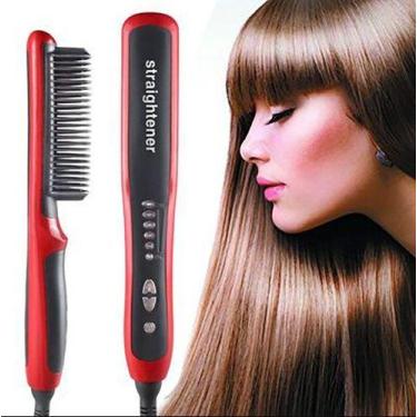 Imagem de Escova Alisadora de Cabelo Pente Elétrico Anion ASL-908A