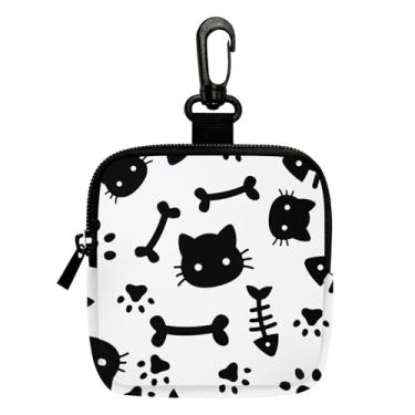 Imagem de Porta-chaves mini porta-moedas, bolsa multifuncional para chaves, moedas, fone de ouvido, batom, 4, LCS multicolorido 28842, Tendência