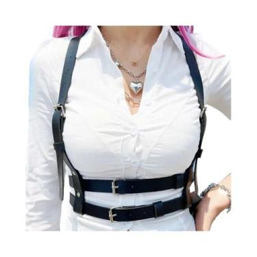 Imagem de Cinto Decorativo De Moda Gótica Harajuku Para Mulheres, Suspensórios A