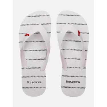 Imagem de Chinelo Reserva Masculino Nautico Branco-Masculino