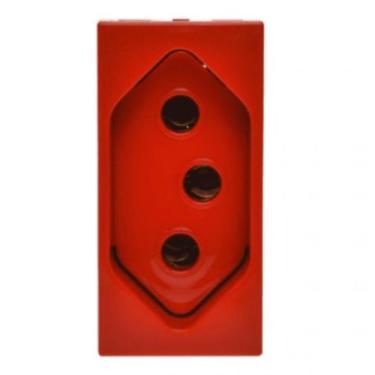 Imagem de Modulo Tomada 20A Thesi Bticino Vermelho M4166V