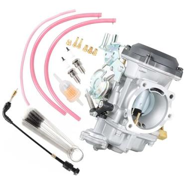 Imagem de Carburador Carb Kit 27490-04 adequado para Harley Davidson CV 40 mm Dyna Electra Glide Fatboy Heritage Softail Low Rider Sportster XL883 XLH1200