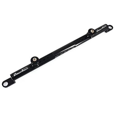 Imagem de SRDRK Para KYMCO Downtown 300i 350i CK250T XCITING 250 300 400 S 500 K XCT Alavanca de equilíbrio do amortecedor de direção CNC da motocicleta (preto)