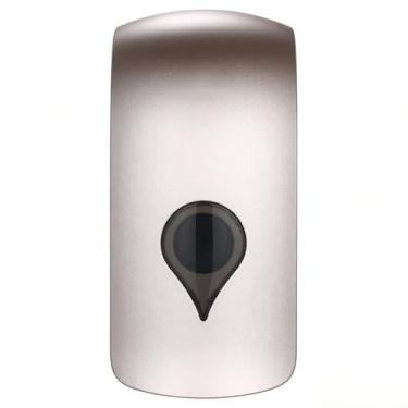 Imagem de 1000ml Dispenser de Sabonete Montado em Parede Manual Líquido Banho e Shampoo com Design Trava na Base para Locais Públicos Comerciais