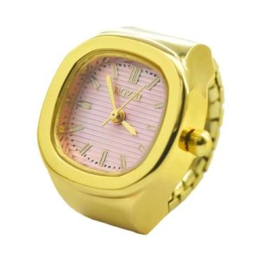 Imagem de Relógio De Pulso Unissex Com Mostrador Quadrado, Relógio Criativo Com 