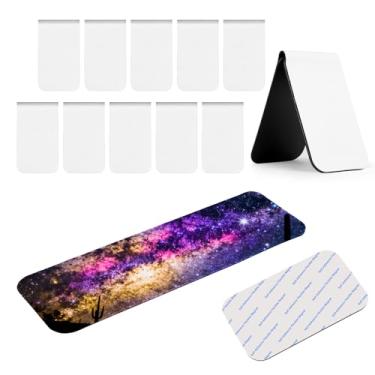 Imagem de Marcadores magnéticos de sublimação em branco 17 x 5 cm, 30 peças